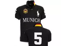 polo t-shirt man nom de la ville munich black